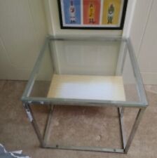 glass metal end table for sale  Inglewood