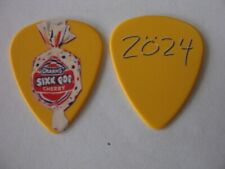 Motley Crue Nikki Sixx - Sixx Pop Amarillo Bowery Nueva York 1981/2024 Tour Guitarra Pick segunda mano  Embacar hacia Argentina