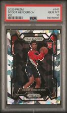 2023 Panini Prizm 141 Scoot Henderson Ice PSA 10, used for sale  Shipping to South Africa