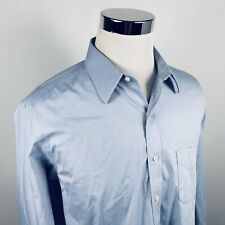 Camisa de vestir Brooks Brothers 16,5 34/35 Regent sin hierro azul claro 100 % algodón, usado segunda mano  Embacar hacia Argentina