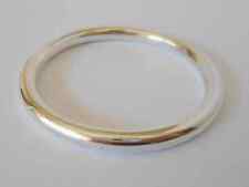Used, 5mm Solid 925 Sterling Silver Plain Bangle Heavy Chunky Bangles Women Jewelry for sale  Shipping to South Africa