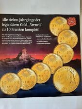 Gold münzen vrenelis gebraucht kaufen  Berlin