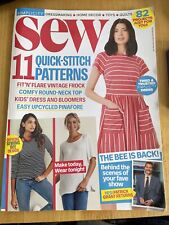 Sew magazine june for sale  NEWCASTLE