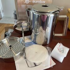 Eurolux 9 Cups Percolator Coffee Maker Pot Durable Stainless Steel Material NIB for sale  Shipping to South Africa