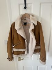 womens sheepskin aviator jacket for sale  LONDON