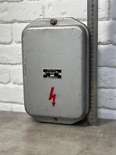 Vintage Electrical Junction Box Wall Mounted Industrial 860V 63A IP44 USSR LOFT for sale  Shipping to South Africa