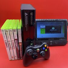 Consola Xbox 360 Slim Paquete E 4 GB con controlador, cables y 5 juegos segunda mano  Embacar hacia Mexico