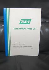 Bsa replacement parts for sale  ALTRINCHAM