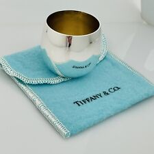 Usado, Tiffany & Co fabricantes de plata esterlina vasos de licor barra cordial vidrio segunda mano  Embacar hacia Argentina