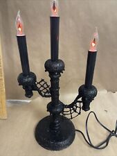 Used, Halloween FLICKERING CANDELABRA - Celebrate it by Micheals for sale  Myersville