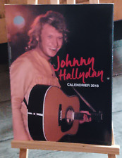 Johnny hallyday calendrier d'occasion  Sainghin-en-Mélantois