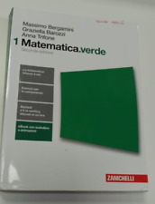 Matematica.verde volume zanich usato  Lumezzane