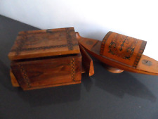 Two vintage wooden for sale  NOTTINGHAM