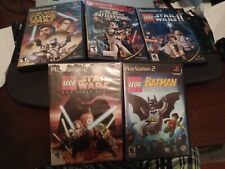 Star Wars: Battlefront 1+II, Starfighter Clone Wars Lego (PlayStation 2) PS2 Lot for sale  Shipping to South Africa