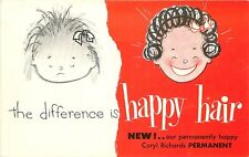 Cartão postal Wisconsin Milwaukee salão de cabeleireiro publicidade cabelo feliz década de 1950 23-3961 comprar usado  Enviando para Brazil