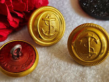 Trio boutons vintage d'occasion  Senozan
