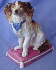 Usado, Estatueta antiga de cachorro Cavalier King Charles Spaniel Heubach Alemanha 7" comprar usado  Enviando para Brazil
