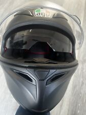 AGV  Eyewear Compatible Full Face Motorcycle Helmet, Size Large 59-60 Matt Black for sale  Shipping to South Africa