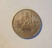 Rare 1950 shilling for sale  LONDON