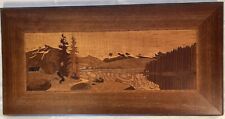 Vintage marquetry wood for sale  Freehold