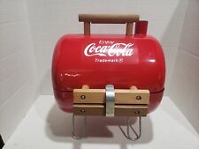 Used, Coke Mini Portable BBQ Charcoal Grill Barrel New for sale  Shipping to South Africa