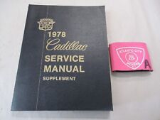 1978 cadillac service for sale  Lamar
