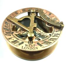 Antique brass sundial for sale  USA