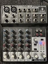 Used, Behringer XENYX 802 Premium 8-Input 2-Bus Mixer (power Adapter Not Included) for sale  Shipping to South Africa