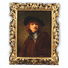 antique oil painting young man portrait for sale  Canada