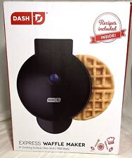 Dash 8" Express Waffle Maker 1000 Watts Black for sale  Shipping to South Africa