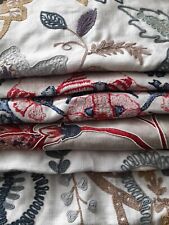 Luxury embroidered fabric for sale  Shipping to Ireland