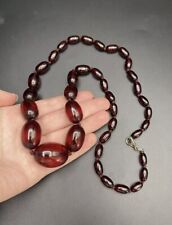 bakelite beads cherry for sale  SOUTHSEA