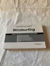 CITIZEN Windsurfing Cal.D28A D28B Istruzioni Mai usata, usado comprar usado  Enviando para Brazil