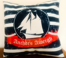 Nautical cushion cover for sale  CREWE