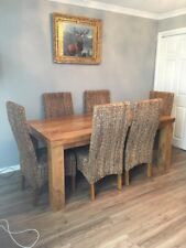 Solid maple dining for sale  UK