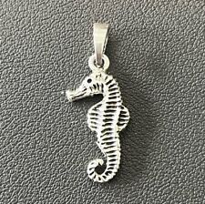 Silver seahorse pendant for sale  RUISLIP