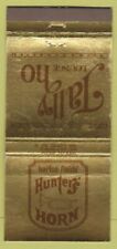 Matchbook cover hunter for sale  USA