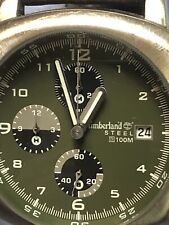 Usado, Relógio masculino Timberland Chrono aço inoxidável ao ar livre -100 metros comprar usado  Enviando para Brazil