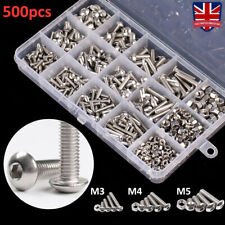 500pcs assorted stainless for sale  Shipping to Ireland