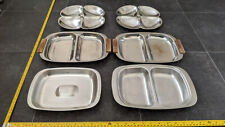 stainless steel dinner plates for sale  LIVERPOOL