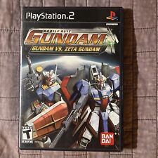 Käytetty, Mobile Suit Gundam Gundam Vs. Zeta Gundam - Complete PlayStation 2 PS2 Game CIB myynnissä  Leverans till Finland