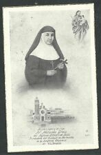 Cartão sagrado antigo Fundadora Maria Grau santino imagem pieuse estampa, usado comprar usado  Enviando para Brazil