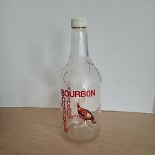 Botella Bourbon Casera Botella de Vidrio Transparente con Tapa de Tornillo 10 in de Alto  segunda mano  Embacar hacia Argentina