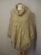 Poncho beige con usato  Spedire a Italy