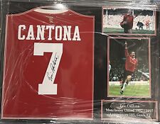 Framed eric cantona for sale  ASHTON-UNDER-LYNE