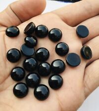 Black Onyx Round Cabochon 3mm To 20mm Calibrated Onyx Gemstone for sale  Shipping to South Africa
