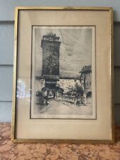Antique dry point for sale  San Diego