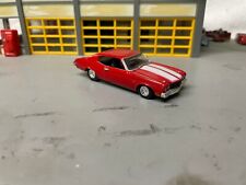 1/64RACING CHAMPIONS 70 CHEVY CHEVELLE SS PRO-ST/RED/BLK INT/454 V8-4 SP/, usado comprar usado  Enviando para Brazil