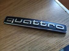 Audi quattro badge for sale  DORCHESTER