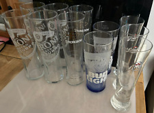 Beer glasses pint for sale  LOUTH